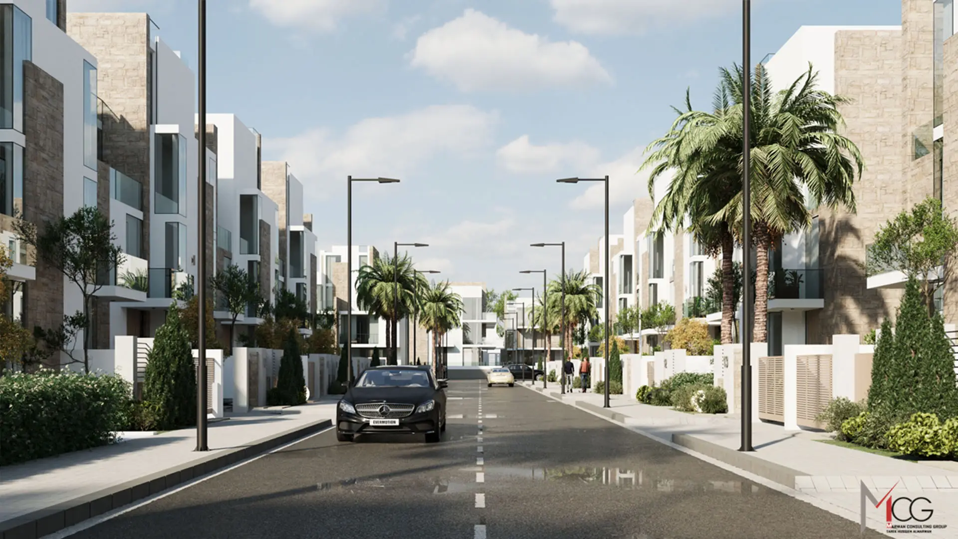 Modernes Studio mit Poolblick - Exterior