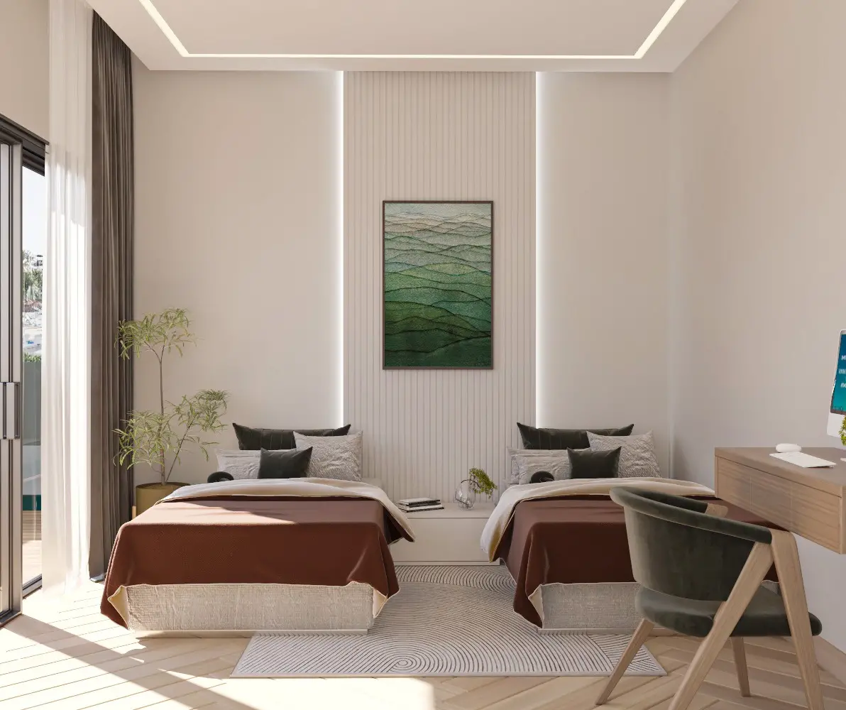 3-Bedroom Family Corner - Main View