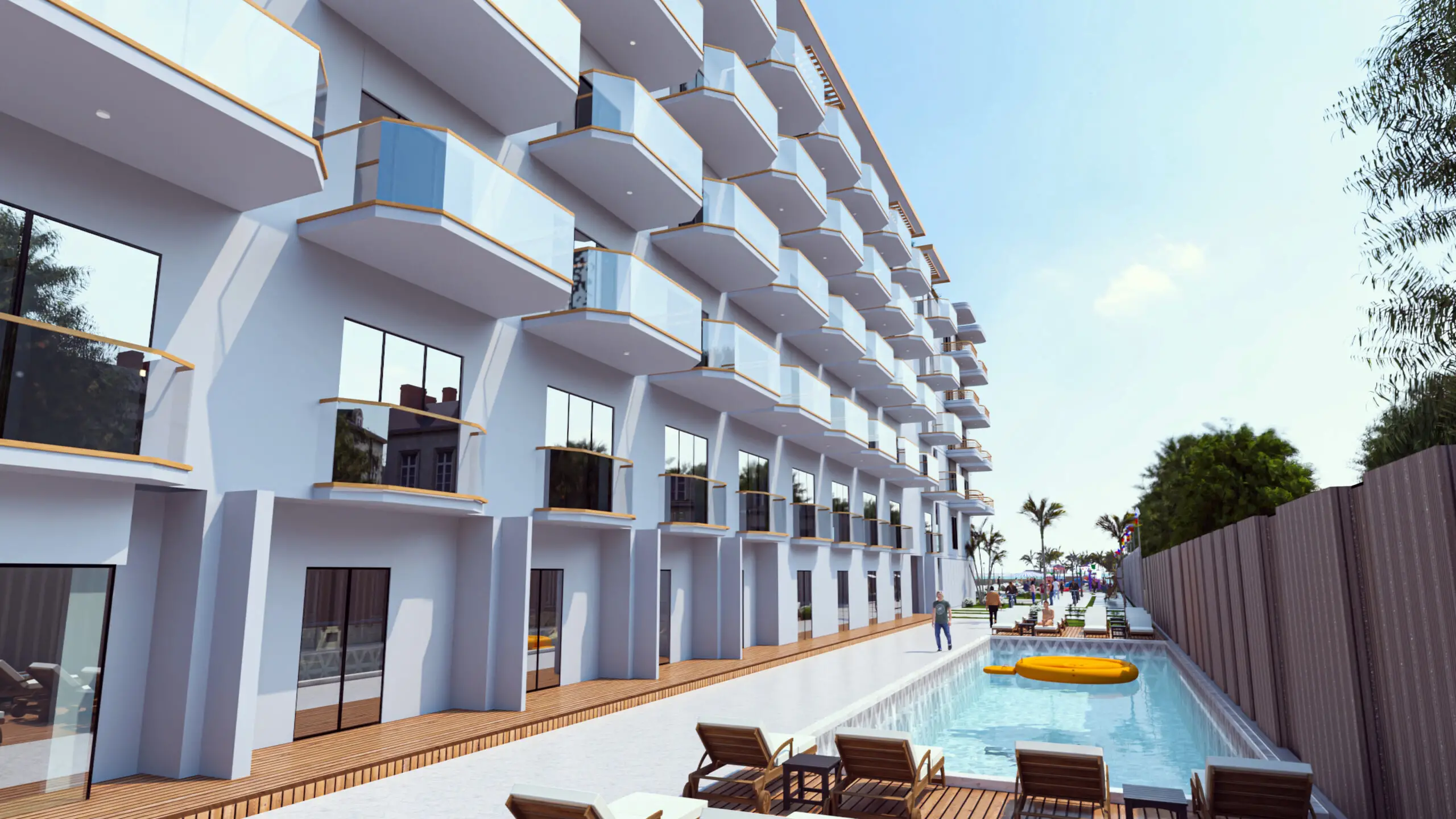 2-Bedroom Sea View Apartment - Exterior