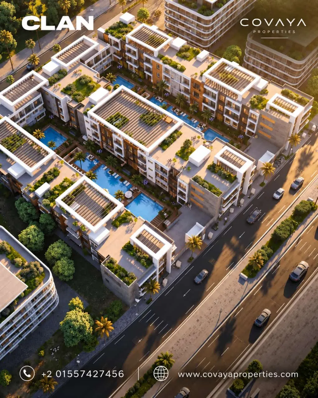 Clan Residents Hurghada – Apartments for Sale in Magawish